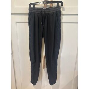 Nike Dri FIT Black Jogger Pants Mens Medium Running Training Activewear